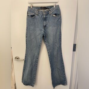 Express Jeans 100% Cotton High Rise Flared Jeans Size 9/10L